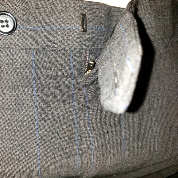 Stafford Men's Washable Wardrobe Suit Gray Jacket Sz-42R Pants Sz- 34X32 - Picture 8 of 15